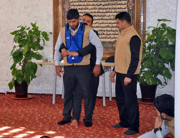 كربلاء:حياة الإنسان في دورة إسعافات أولية