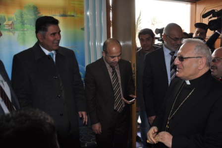 البطريرك مارليوس يزور محافظة ميسان ويقدم التهاني للطائفة المسيحية بمناسبة افتتاح مزار مريم العذراء+صور