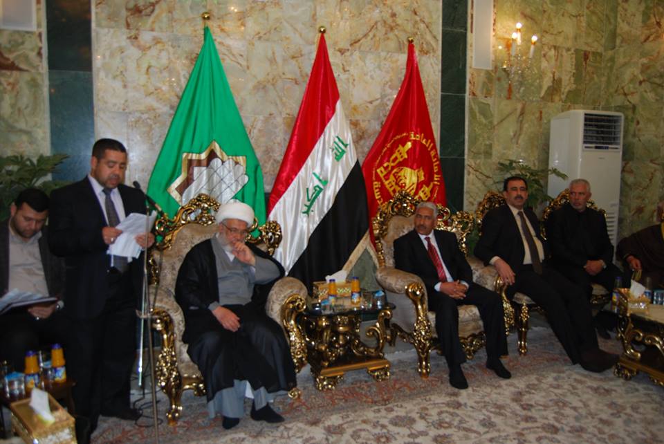 الضلوعية توجه دعوة رسمية لممثل المرجع السيستاني لزيارتها وترسل وفدا رفيعا لكربلاء المقدسة (مصور)