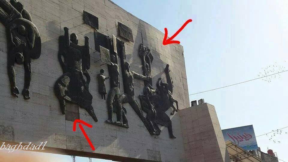 نشطاء مدنيون : إنقذوا نصب الحرية في بغداد