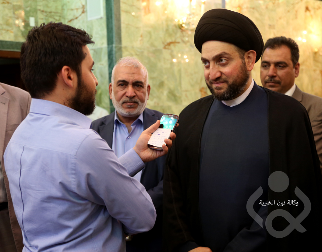 السيد عمار الحكيم يوضح لـنون ما جرى في اجتماع التحالف على الطاولة المستديرة في كربلاء