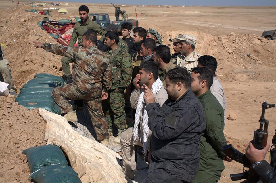 بالصور:منتسبو العتبة الحسينية يشاركون في معارك جنوب غرب الموصل مع لواء الطفوف