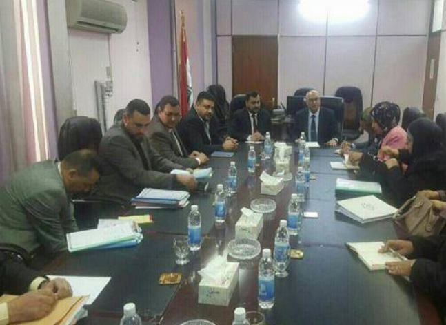 وزير الزراعة يلتقي رئيس ديوان الرقابة الماليه الاتحادية لمناقشة تدقيق مستحقات الفلاحين.
