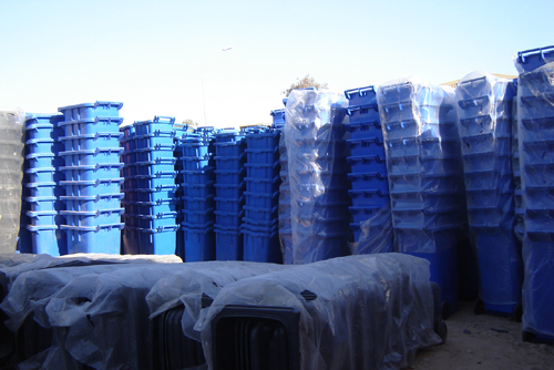 مليار ومائة وأربعة وسبعون مليون دينار عراقي لشراء حاويات نفايات في كربلاء