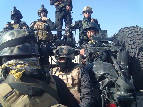 خلية الاعلام الحربي تعلن عن تدمير 7 عجلات مفخخة ومقتل العشرات من داعش جنوب الموصل