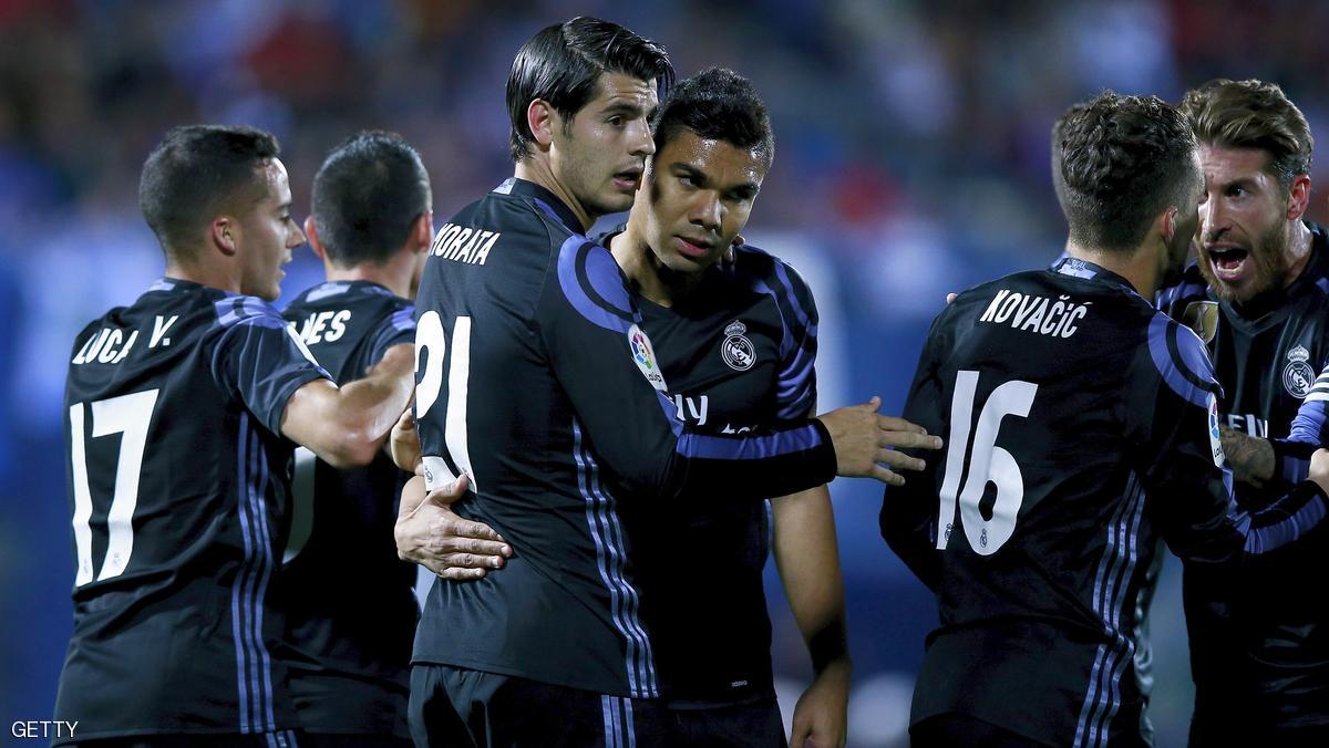 مدريد يعزز موقعه بصدارة الدوري الاسباني