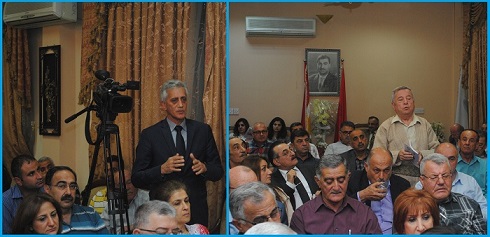 توقيع كتاب ضحايا الارهاب لأبناء الشعب المسيحي في العراق