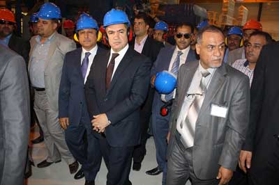 تشغيل محطة كهربائية في النجف بطاقة 30 ميكا واط