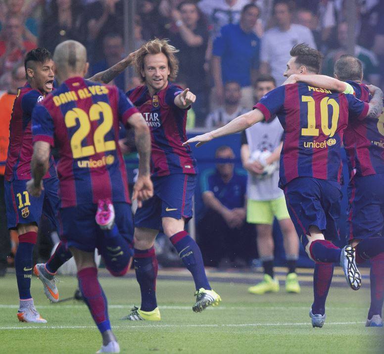 برشلونة بطلاً لدوري ابطال اوربا بعد فوزه على يوفنتوس بثلاثة اهداف مقابل هدف