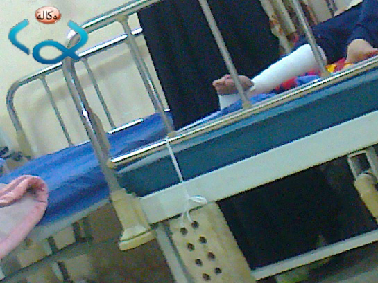 في مستشفى الهندية بكربلاء  يستخدم الطابوق  في علاج الكسور (مصور)