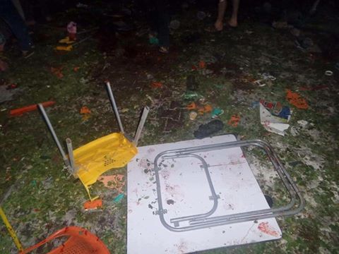 فيديو وصور :استشهاد وجرح ٣٤ شخصاً واحتراق عشرات العجلات والمحال التجارية بتفجير في الكراده وسط بغداد