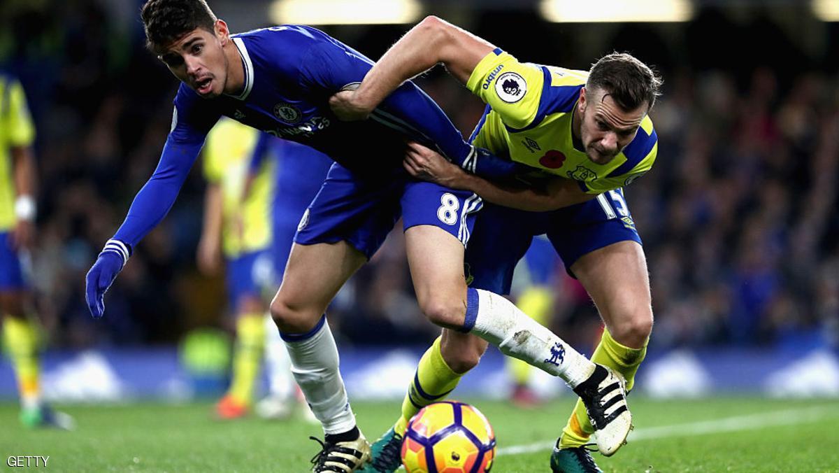 تشلسي يتصدر البريميرليغ بخماسية في إيفرتون