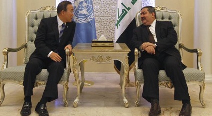 بان كي مون: تفتيش العراق للطائرات الايرانية قرار شجاع