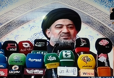 ممثل المرجع السيستاني:الانتخابات الية تحفظ حق الجميع فلا تتنازلوا عن حقكم بسبب بعض المفسدين وبعض الذين لم يفوا بوعودهم