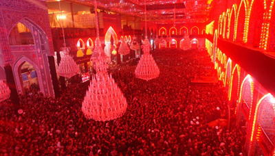 العتبة الحسينية توسع استعداداتها الامنية خلال زيارة اربعينية الامام الحسين مع نشر عناصر كفوءة بأجهزة كشف المتفجرات