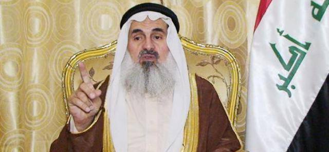 الصميدعي: الحزب الاسلامي ورئاسة الوقف السني انفقا 350 مليار دينار على ساحات الاعتصام