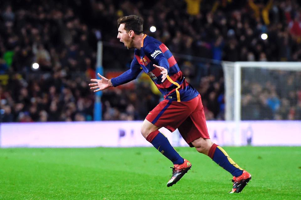 بالصور: برشلونة يسحق إسبانيول برباعية لهدف