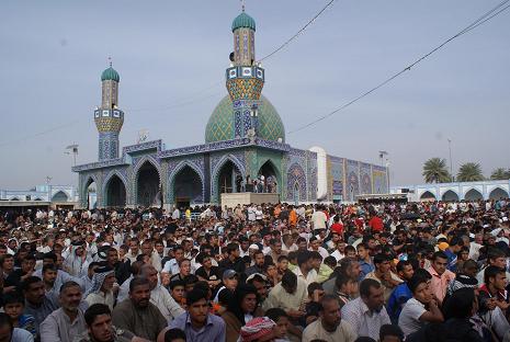 الاف الزائرين يحيون ذكرى استشهاد الصحابي الجليل سعيد بن جبير في واسط