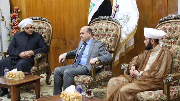 خلال لقائه مدير الوقف السني الدكتور النصراوي : البصرة ستبقى مدينة التعايش السلمي بين الجميع