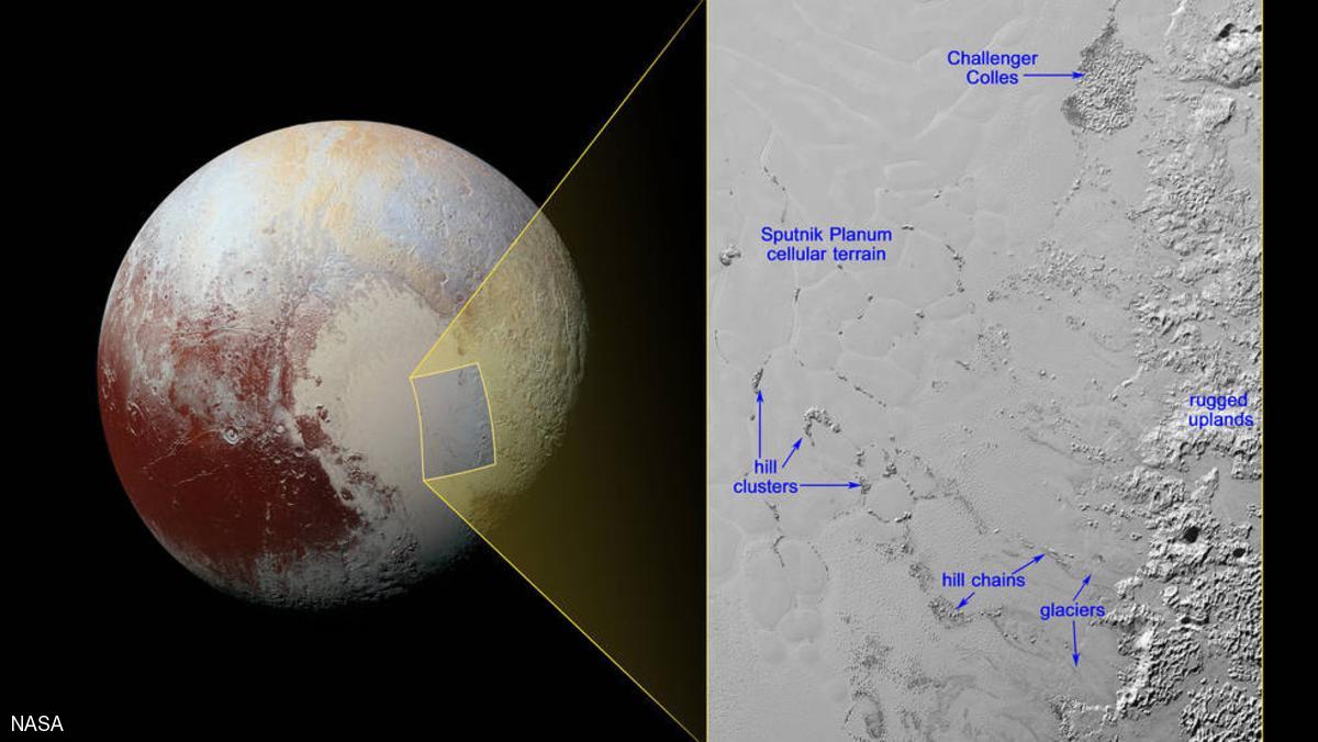لغز بلوتو الغامض .. جبال عائمة