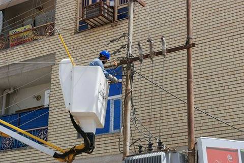كهرباء ميسان تزيل( 3695 ) تجاوز في عموم ميسان خلال كانون الثاني