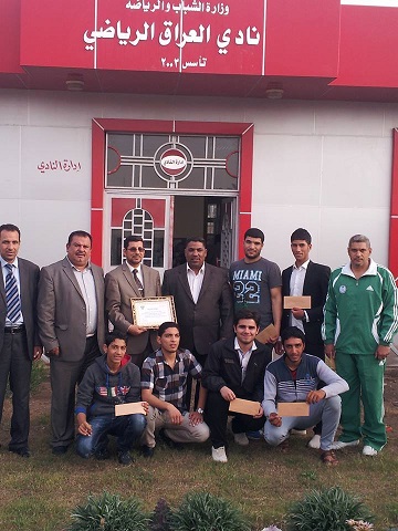 كربلاء :نادي العراق يكرم أبطاله