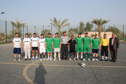 بلدية كربلاء تدخل المجال الرياضي وتنظم بطولة كروية لاقسامها