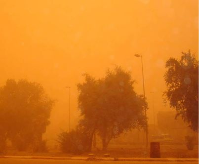 الانواء الجوية: أمطار خفيفة وعواصف ترابية خلال الايام الثلاثة المقبلة