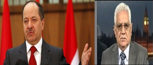 السامرائي يدعو الى محاكمة مسعود برزاني بعد فشله بتشكل دولة كردية