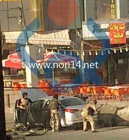 عاجل بالصور: تفكيك سيارة مفخخة في المنصور غربي بغداد