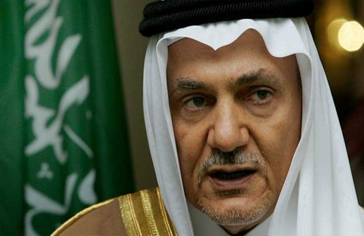 تركي الفيصل: بالعقل العربي والمال اليهودي يمكننا المضي قدما بصورة جيدة