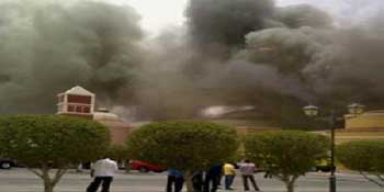 بعد قطر .. الحرائق تندلع في الامارات !