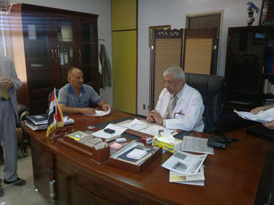 مدير مستشفى الزهراء التعليمي العام في الكوت : سيفتتح في مستشفانا احدث جهاز قسطرة في العالم (مصور)