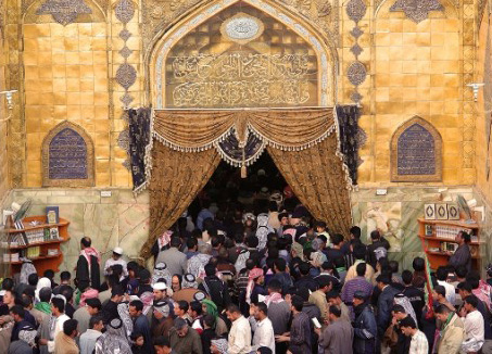 اكثر من مليون زائر في النجف الاشرف يحيون مراسيم المبعث النبوي الشريف