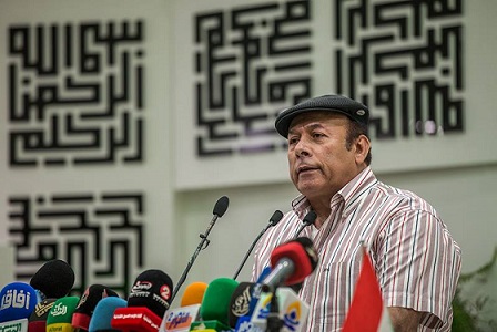 نص كلمة الممثل المصري احمد ماهر في الحرم الحسيني الشريف والتي ابكت اغلب الحاضرين