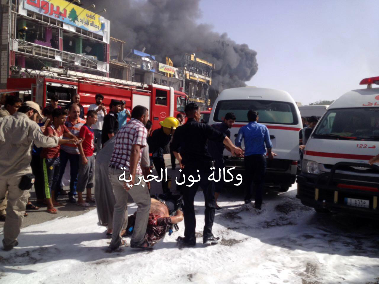 بالفيديو (بث مباشر): انفجارة مفخخة في حي قريب من مركز مدينة كربلاء