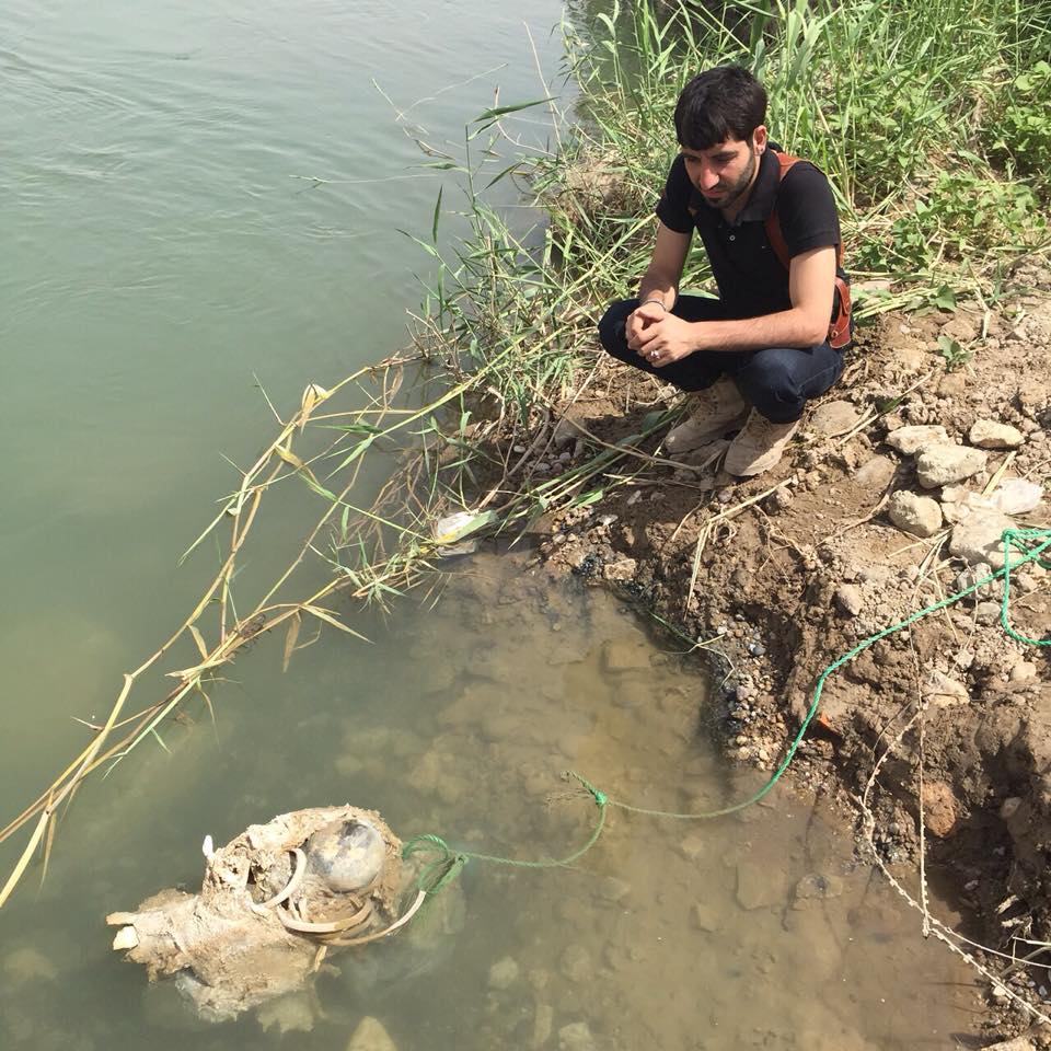 بالفيديو: اكتشاف مقبرة جديدة لشهداء سبايكر في موقع الجريمة