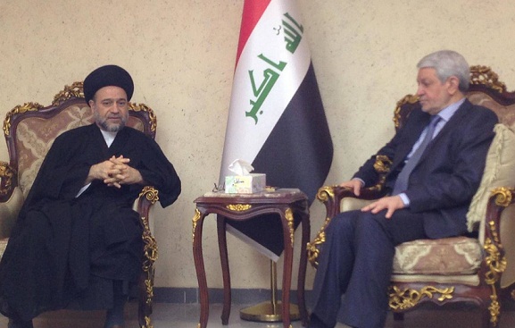 رئيس ديوان الوقف الشيعي يلتقي وزير النقل الأستاذ باقر جبر الزبيدي