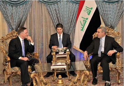 د . الخزاعي يستقبل السفير الامريكي والاخير يؤكد دعم بلاده للعراق في مواجهة الارهاب