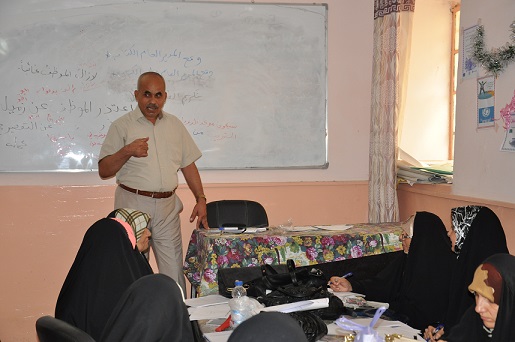 تربية كربلاء تقيم دورات لموظفيها لسلامة اللغة العربية