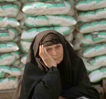 اتلاف (624) كيسا من السكر غير صالحة للاستهلاك البشري في كربلاء