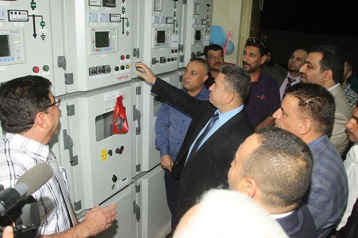افتتاح محطة كهرباء ثانوية في النجف بكلفة "8" مليار دينار