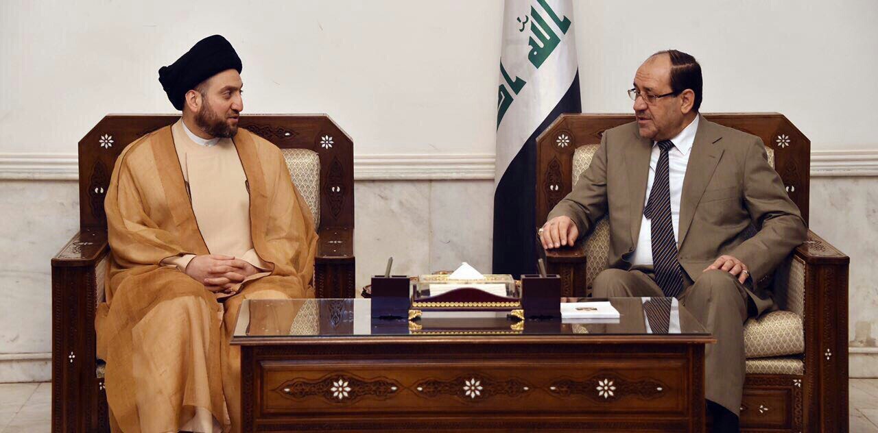 المالكي والحكيم يبحثان الاوضاع السياسية والامنية في البلد والاستعدادات الجارية لتحرير الموصل