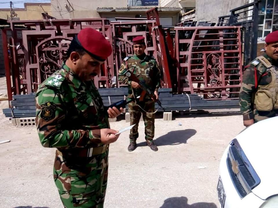 شرطة النجف تقوم باكبر عملية استباقيه بمشاركة كافه مفاصل وزارة الداخليه في المحافظه استعدادا لعيد الاضحى المبارك