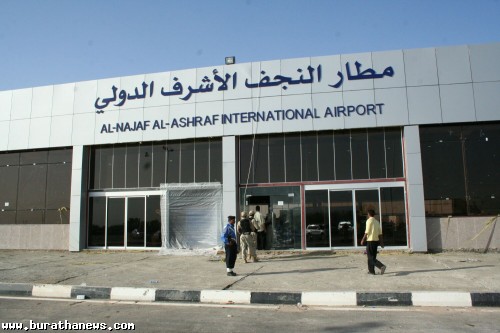 اول مرجع ديني ايراني يصل الى مدينة النجف الاشرف لزيارة العتبات المقدسة منذ عقود