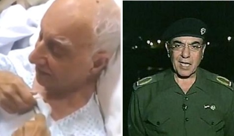 بالصور :محمد سعيد الصحاف على فراش الموت