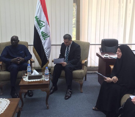 لجنة حقوق الانسان البرلمانية تستضيف مستشار الامين العام للأمم المتحدة