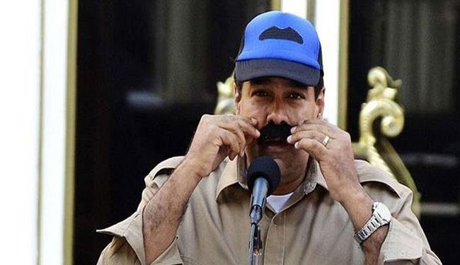 الرئيس الفنزويلي يتعهد لشعبه بحلق شاربه في حال ..