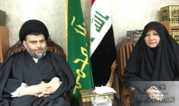السيد مقتدى الصدر عن مستشارته النائبة أسماء الموسوي :لم تخلص لآل الصدر البتة