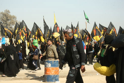 تفجيران ارهابيان  استهدفا زوار الأربعينية في منطقتي الازرق والوند شمال كربلاء